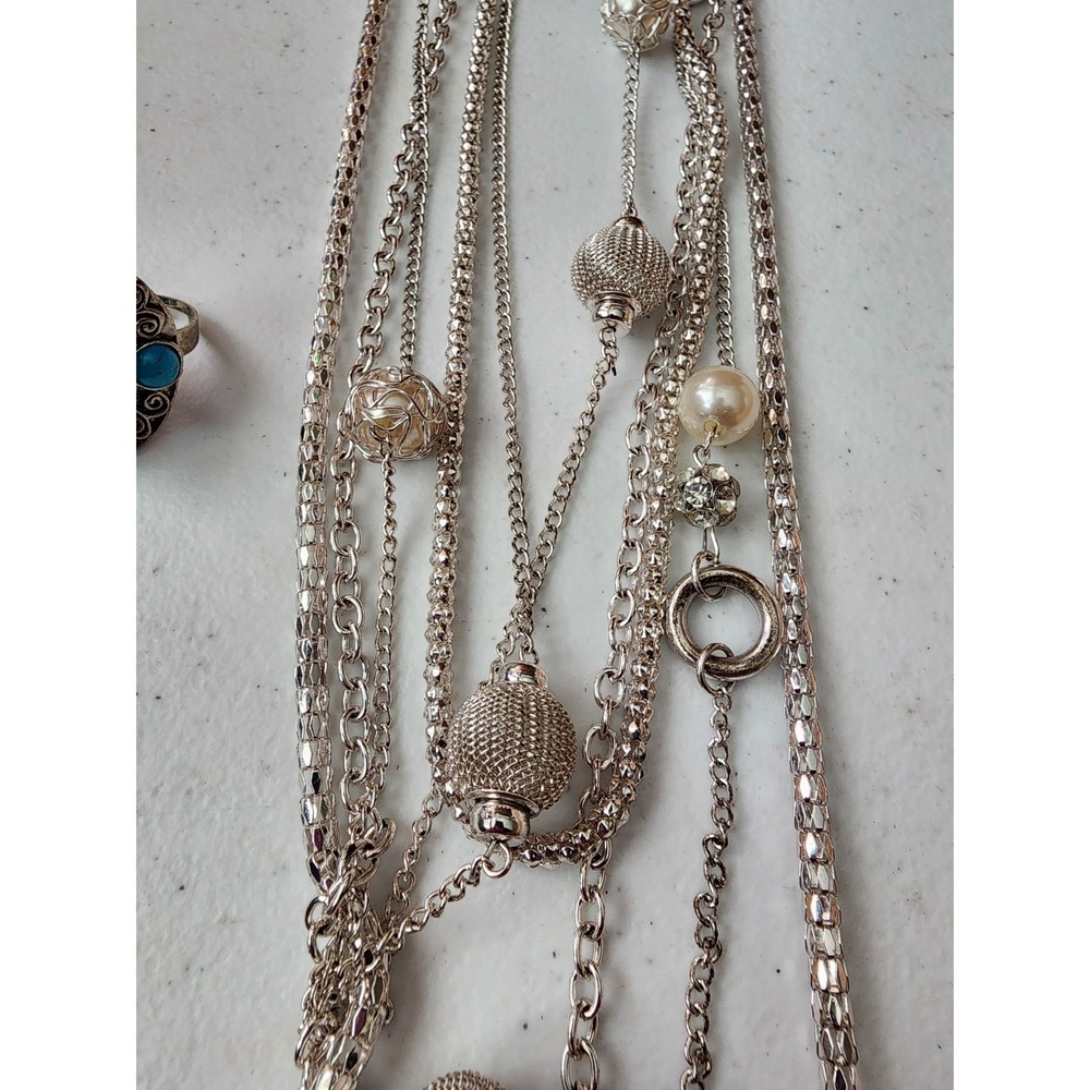 Costume Jewelry Necklaces- Set Of 2 - Picture 8 of 9
